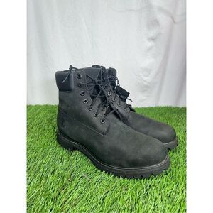 Black Timberland boots
